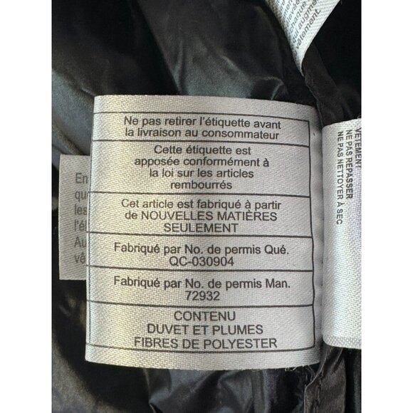 New Andrew Marc Black Premium Down Filled Puffer Packable Coat Zip Pocket Sz XL - Picture 4 of 16